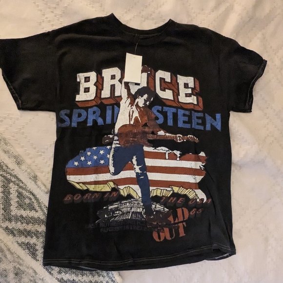 Bruce Springsteen Vintage Style Born in the USA T-Shirt - BNWT - Picture 2 of 4